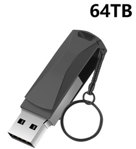 USB SSD メモリ フレキシブル 回転 ６４TB　超大容量　64TB 