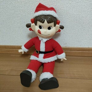 ペコちゃん ぬいぐるみ　座る　クリスマス、インテリア