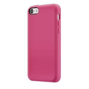 送料無料★スマホケース カバー iPhone5c ピンク シリコン
