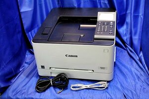 ◆総印刷枚数1438◆ CANON/キヤノン A4対応 カラーレーザープリンター ★ Satera　LBP621C/USB2.0ケーブル付き★ 51773Y