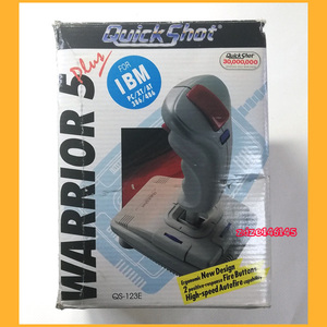 ●コントローラ●Quick Shot WARRIOR 5 ジョイスティック QS-123E IBM対応 クイックショット ウォリアー5 フライトスティック●