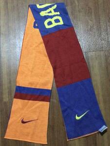 新品★NIKE FCバルセロナ ニットマフラー★サッカー リーガエスパニョーラ ナイキ FC Barcelona