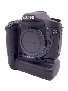 CANON◆一眼レフデジタルカメラ/EOS50D/バッテリーグリップ付き/バッテリー充電器欠品/箱