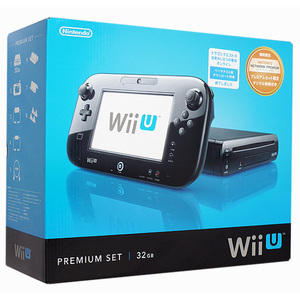 【中古】任天堂 Wii U PREMIUM SET kuro 32GB 元箱あり [管理:1350001825]