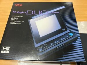 新品未使用品 液晶カラーモニター　NEC　PC Engine DUO MONITOR　PI-LM1　箱付き　説明書付き 動作確認済み