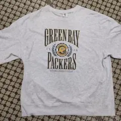 GU XL スウェット半袖シャツ GREEN BAY PACKERS