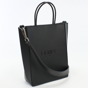 中古良品フェンディFENDI 2WAYトートバッグ 7VA512 AFB3 ブラック ランク：A us-2