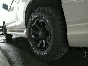 150プラド タイヤホイールセット BFGoodrich オールテレーン KO2 265/70R17 17インチ DeathRock