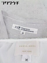 ◇ 《 23区 EMM AJAMES まとめ売り2点セット サイズ38＆M シャツ ブラウス カットソー レディース ▽ 》