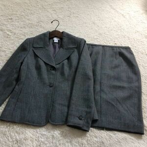 ◆ANNTAYLOR/アンテイラー/LOFT/petites/グレーのスーツ◆p2