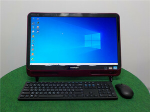 WEBカメラ/中古/WIN10/大容量新品SSD512GB/第3世代COREi7/フルHD21型一体型/TOSHIBA　D712/V7GM　3世代i7　MSoffice2019搭載　　送料無料