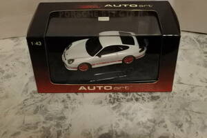 AUTO art　ポルシェ　911GT3　RS 2004　白　1/43　