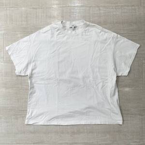 20ss 2020 HYKE ハイク BIG FIT TEE オーバーサイズ Tシャツ 201-12229 MADE IN JAPAN 日本製 WHITE ホワイト 系 サイズ 1