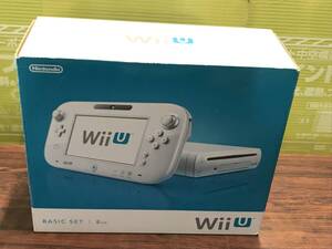 Nintendo WiiU console controller w/box tested 任天堂 WiiU 本体１台 コントローラ1台 箱付 動作確認済 F193D1