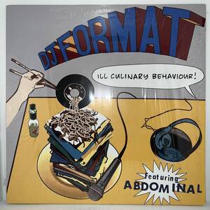 Hip Hop 12 - DJ Format - Ill Culinary Behaviour - Genuine - VG+ - シュリンク付