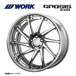 送料無料 ワーク GNOSIS CVS FULL REVERSE ミドルコンケイブ DEEP RIM Odisk 11.5J-21 +85～－12 5H-114.3 【1本単品 新品】