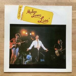 Vintage Vinyl Record - Modern Lovers - Modern Lovers Live BELP 4.00483 Germany 1987 80s Jonathan Richman ジョナサン・リッチマン LP