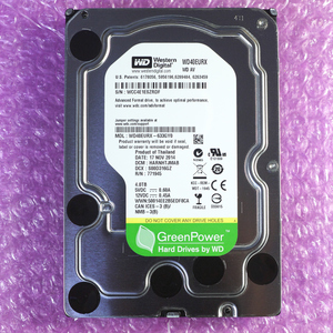 Western Digital WD40EURX 4TB 3.5インチ SATA HDD 常時録画向け AVコマンド対応 