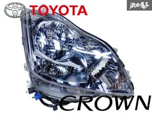 点灯OK トヨタ 純正 GRS180 クラウン HID キセノン ヘッドライト ライト 右 右側 運転席側 STANLEY 30-313 打刻Y 即納 棚R-3