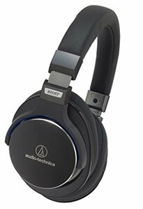 audio-technica 密閉型ポータブルヘッドホン ハイレゾ音源対応 ブラック AT(中古品)