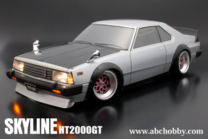 ☆★ABC バリバリCUSTOM!!　ニッサン・スカイライン HT2000GT オーバーフェンダーVer.　ボディ☆★新品