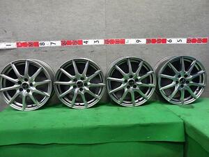 中古 ホイール 16×6.5J/アルミ/5穴/4ホン/100/+50