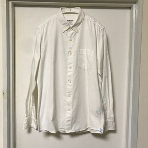 ◆【定番】nano・universe ナノユニバース/アンチソーキッドシャツWHITE S