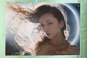 ★安室奈美恵「アンコントロールド」CD告知用Ｂ2ポスター管理番号P173