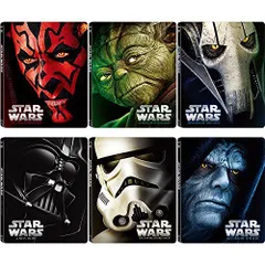 【中古】スター・ウォーズ　サーガ　スチールブックセット（エピソード1〜6） [Blu-ray]