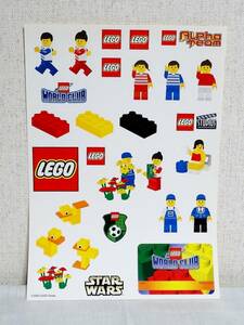 LEGO レゴ・ワールドクラブマガジン ステッカー 2002年