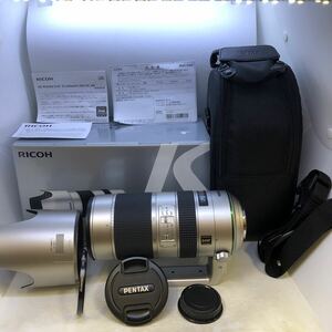 ★極上美品★安心動作保証付き★ PENTAX ペンタックス D FA 70-200mm F2.8ED DC AW Silver Edition ☆元箱、ケース、フィルター☆ 限定品