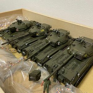 陸上自衛隊74式戦車　プラモデル　完成品　独立旅団　 タミヤ　TAMIYA ラジコン 戦車 軍車両　改造