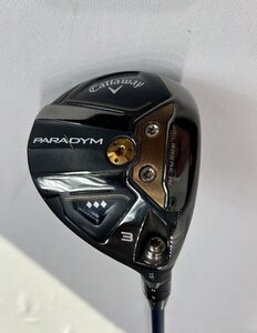 Callaway キャロウェイ　PARADYM　トリプルダイヤ　フェアウェイウッド　3W　TOUR-AD　VR-6　フレックスS装着　■TE1123■