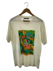 LOUIS VUITTON◆21ss/Tシャツ/XL/コットン/ホワイト/RM211 NPG HKY73W