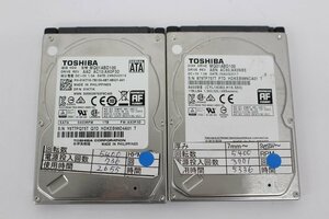 TOSHIBA MQ01ABD100 1TB 2.5 HDD SATA 動作品 2個セット☆