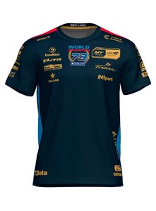 新品 小椋藍選手 2024 Moto2 チャンピオンTシャツ フルプリント サイズ:XS MTHelmets MSI x AI OGURA