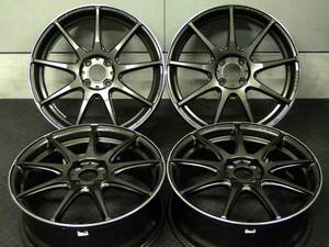 激渋!! WEDS ウェッズ SA-99R 17x6.5J+42 100-4h 4本セット JDM 24060401