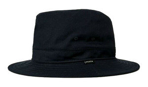 Brixton Ronson Quilted Short Brim Cotton Fedora ハット 帽子 ブリクストン