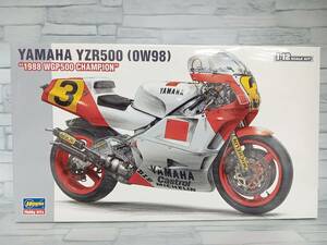 未組立　プラモデル ハセガワ 1/12 ヤマハ YZR500 0W98 1988 WGP500 チャンピオン BK3