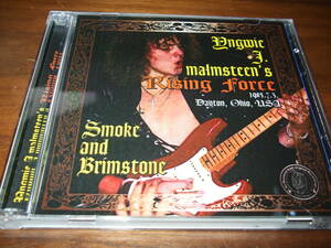 Yngwie Malmsteen《 Smoke and Brimstone 》★ライブ2枚組