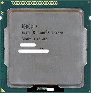 【中古】【ゆうパケット対応】Core i7 3770 3.4GHz LGA1155 SR0PK [管理:3025875]