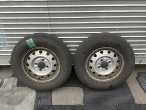 MIT 24031140 BRIDGESTONE タイヤホイール付2本 145/80 R12 (2023) ダイハツ純正 個人宅発送不可最寄り営業所支店止め 会社名記載