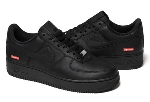 新品 即決 国内 27.5cm US9.5 Supreme Nike Air Force 1 Low Black シュプリーム ナイキ エアフォース1 CU9225-001