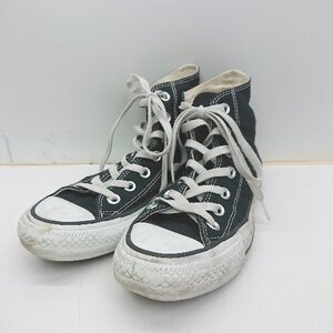 ◇ CONVERSE コンバース 32060181 スニーカー サイズ23.5 ブラック ホワイト レディース E