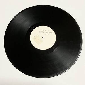 プロモプレス盤　SPK 「METAL DANCE」オリジナルバージョン１２inch レコード １９８３年 インダストリアル ノイズ 