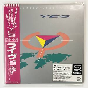 未開封　紙ジャケットCD　YES　イエス・ライヴ　限定盤/ボーナストラック/SHM-CD　WPCR-13528　　　T017