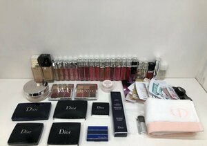 Dior ディオール 化粧品 まとめ売り 化粧下地 ファンデーション アイシャドウ 口紅 リップグロス ハンドタオル 試供品 など 240424SK080506