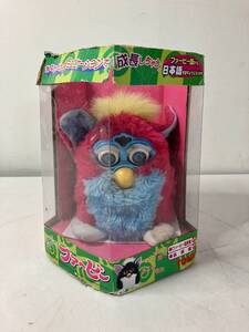 ★ 希少 Furby ファービー ピンク色 ファービー語 日本語 全長15 当時物 ジャンク 0.22kg