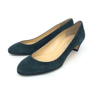 新品同様◆CORSO ROMA コルソローマ パンプス 36◆ ネイビー スエード レディース 靴 シューズ shoes