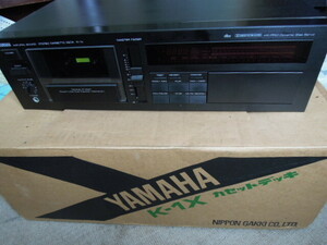 YAMAHA 高級カセットデッキ K-1X メンテナンス済み 元箱付き 中古 送料無料